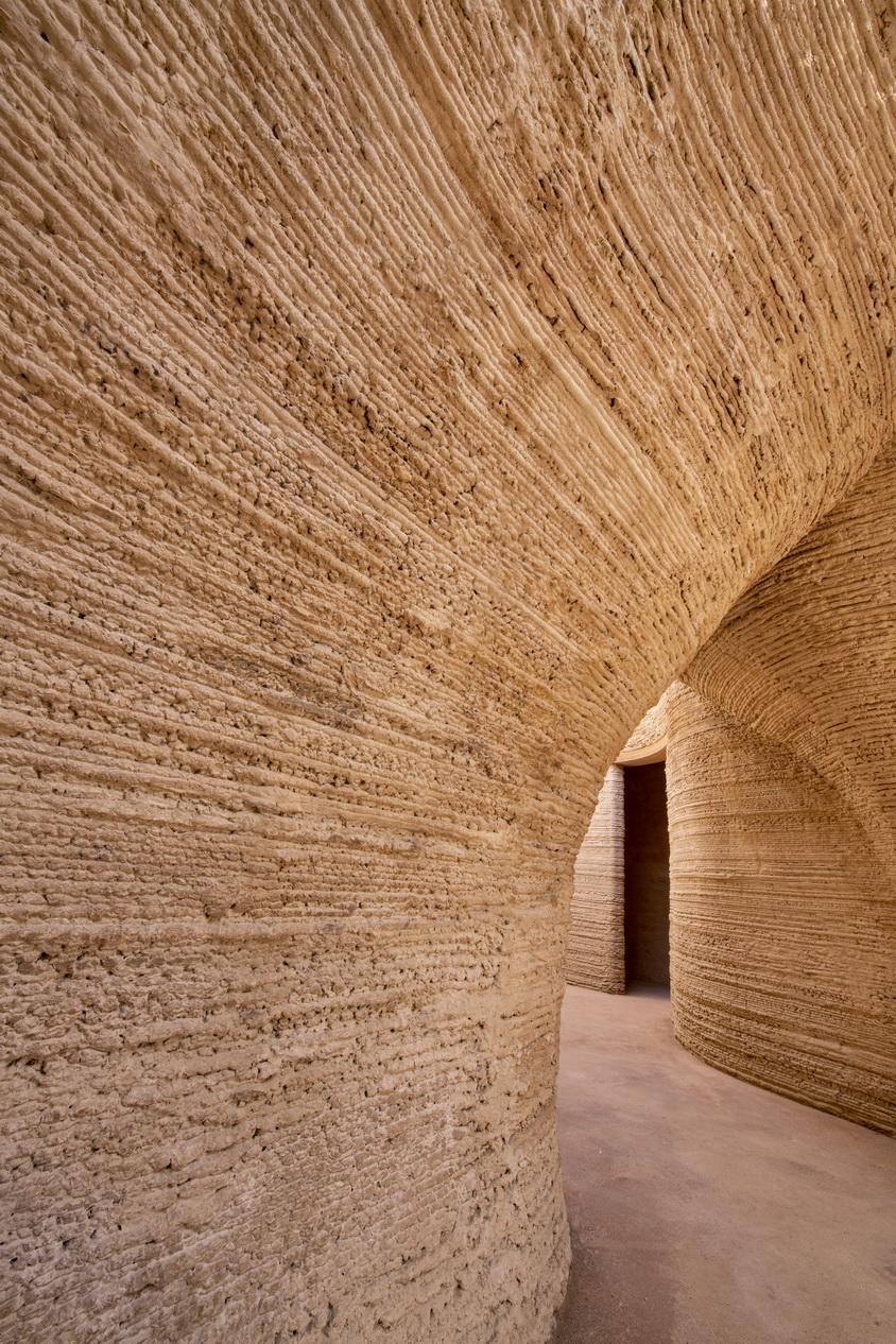 Das TECLA Haus: von MCA - Mario Cucinella Architects und WASP